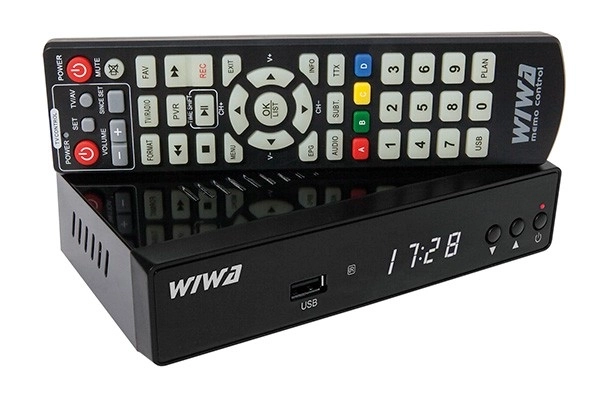 Digitale televisie tuner WIWA H.265 MAXX