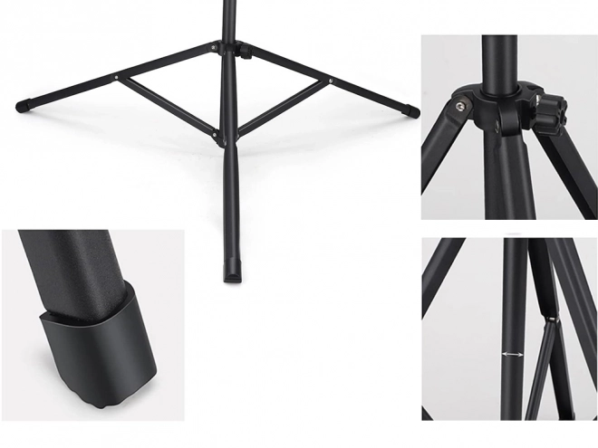 Notenständer mit verstellbarer klappbarer Konstruktion 130 cm