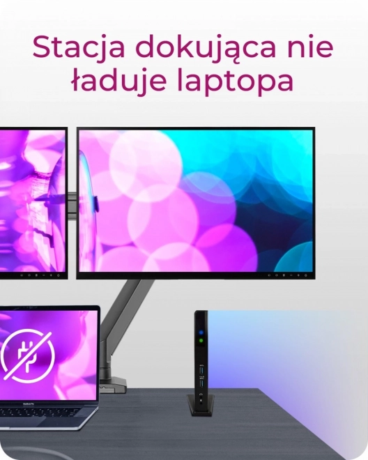 Icy Box DisplayLink Docking Station