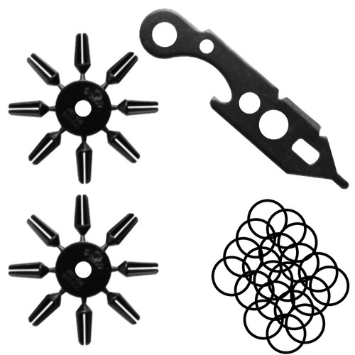 Set van 12 darts + accessoires Trizand 21629