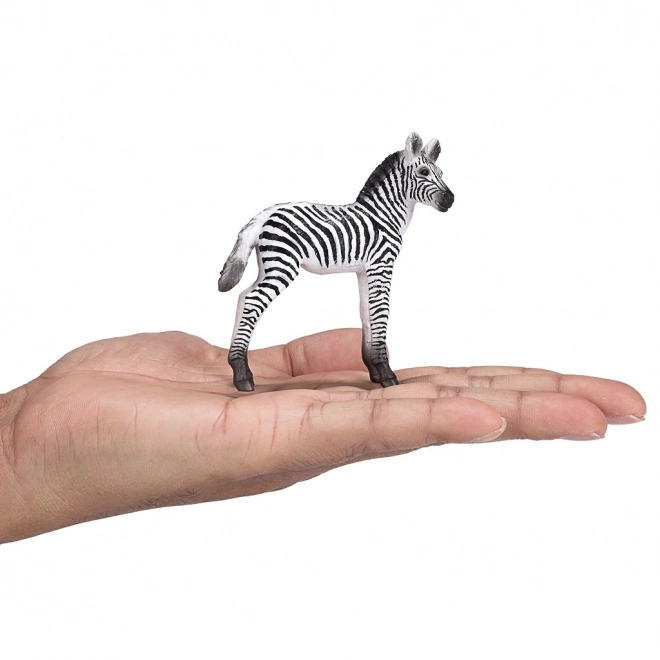 Realistische zebra veulen figuur