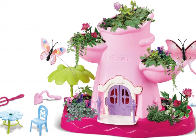 Magical Garden with Butterflies