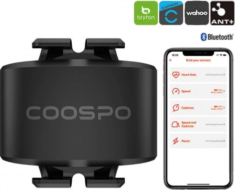 COOSPO Kadenzsensor für Radfahrer BK9C