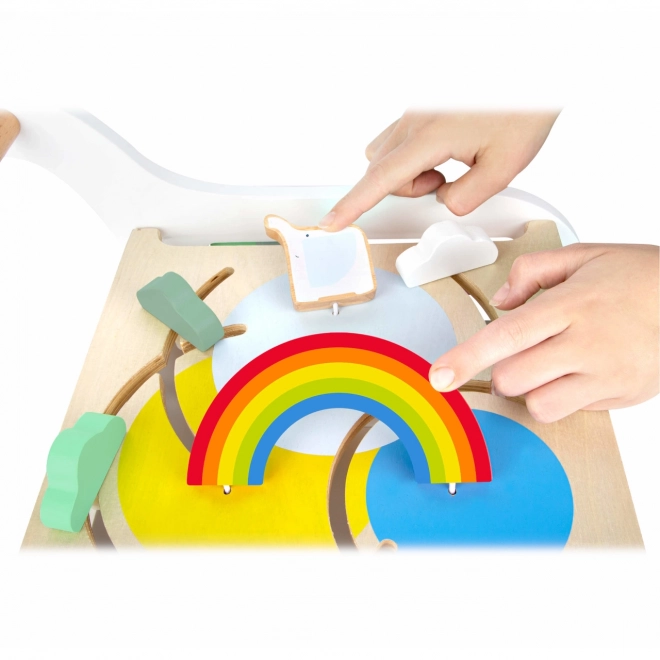 Houten loopwagen Olifant van Small Foot