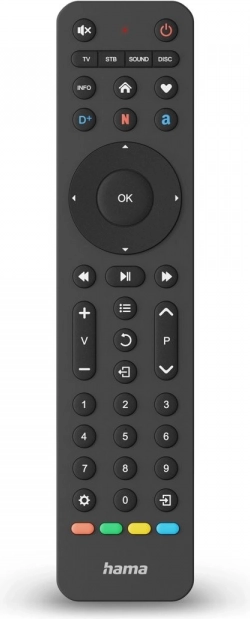 Universal Remote Control 4-in-1 Netflix, Prime Video