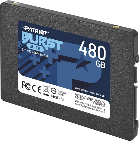 SSD Drive 2.5" 480 GB PATRIOT Burst Elite SATA III