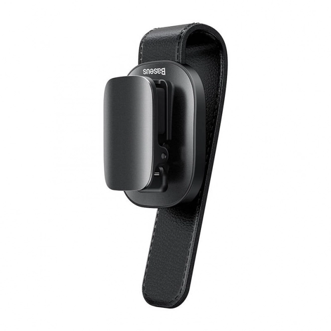 Baseus Platinum Clip voor brillen voor voertuigen (klemtype) zwart