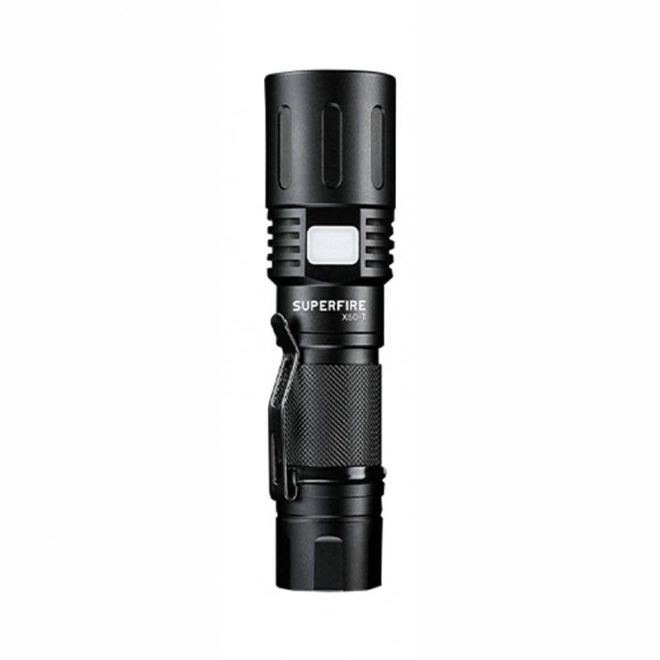 Zaklamp Superfire X60-T USB oplaadbaar, 1500lm