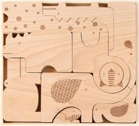 Natural FSC-certified beech wood
