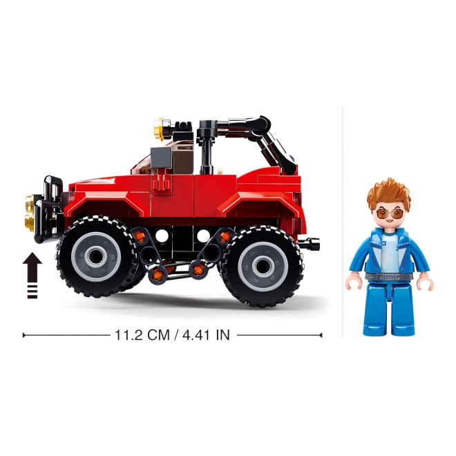 Compacte afmetingen van het model
