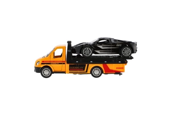 Takelwagen op traagheidsmotor 11 cm