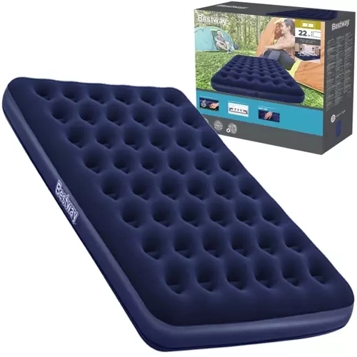 Zweier-Luftmatratze Velours Bestway