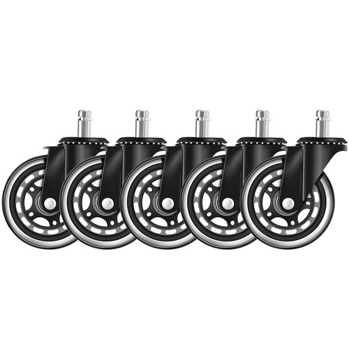 Kantoorwielen 5 stuks Malatec