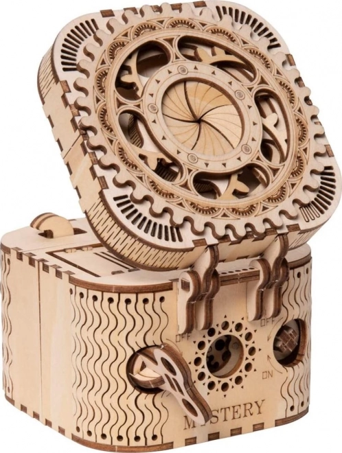 RoboTime 3D Wooden Mechanical Puzzle Jewelry Box