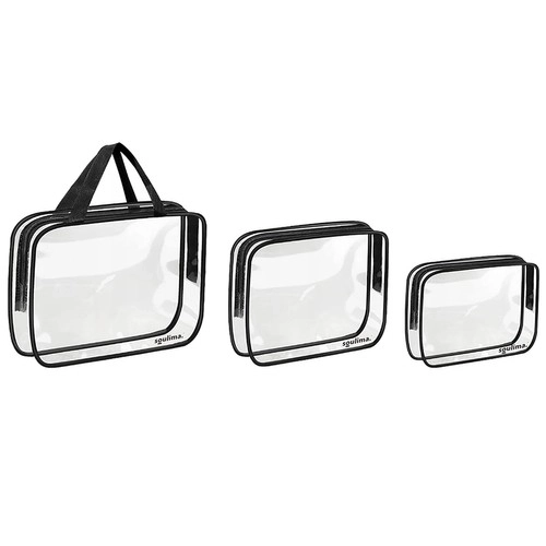 Transparante toilettas 3-in-1 Soulima 21448