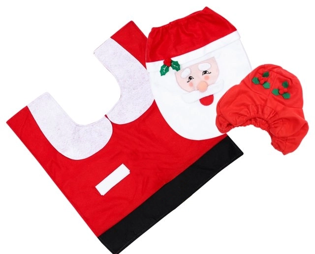 Weihnachts-Badezimmerset Weihnachtsmann