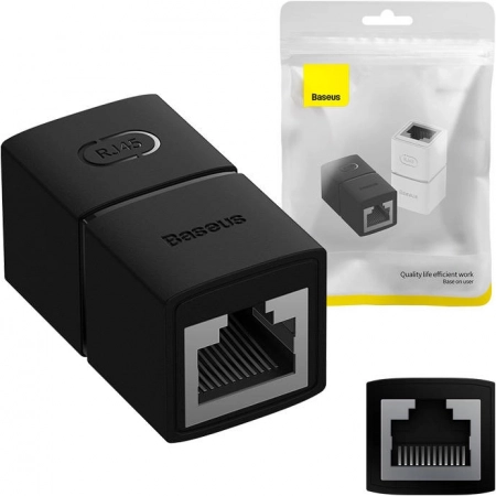 connecteur réseau RJ45 BASEUS AirJoy (noir)