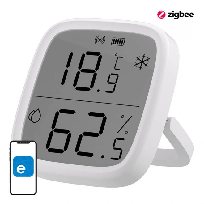 Slimme temperatuur- en vochtigheidssensor ZigBee LCD Sonoff