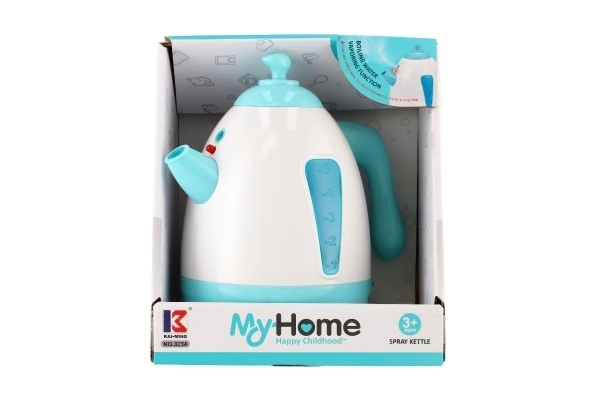Toy Steam Releasing Kettle with Light