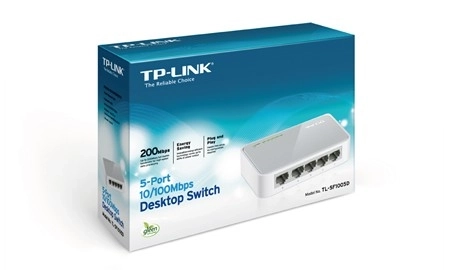 Switch TP-Link SF1005D 5 ports 10/100Mbps