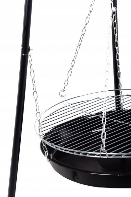 Garden Fireplace Grill with Tripod Grate