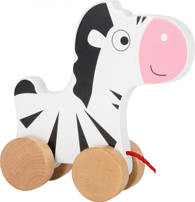 Small Foot Houten Trektijger Zebra