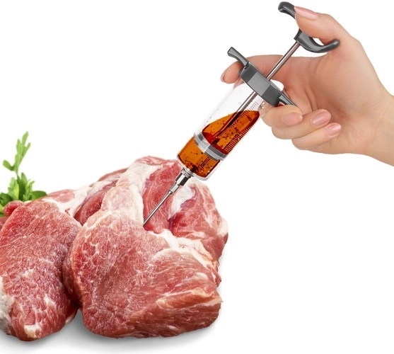 Marinade Injector + 3 Naalden Ruhhy 23055