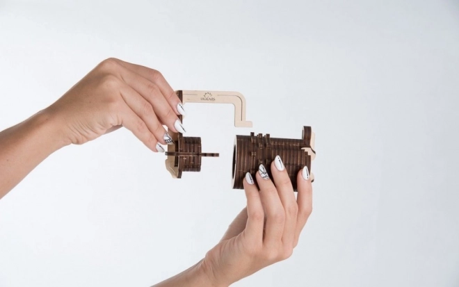 Ugears 3D puzzel - Cijfer slot 34 stukjes