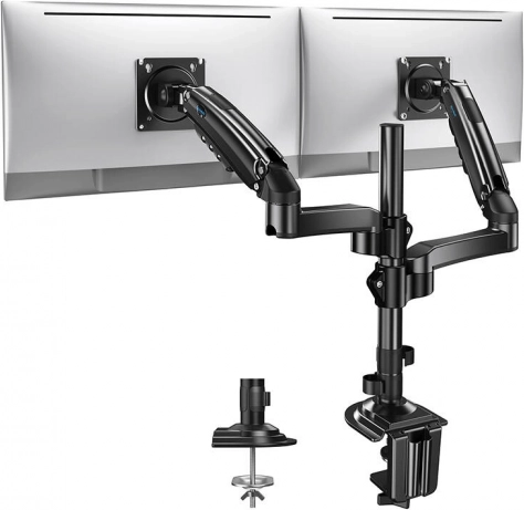 Huanuo bras double pour moniteurs 13–32" HNDS8