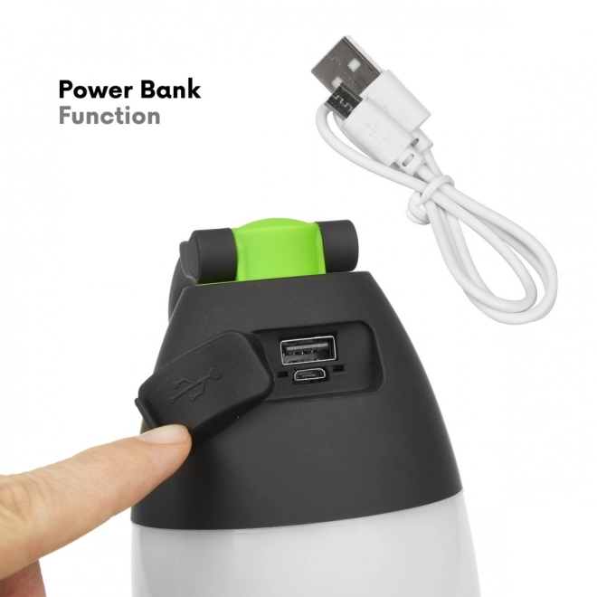 Lampe LED de camping 3 en 1 fonction lampe de table et powerbank MCE298