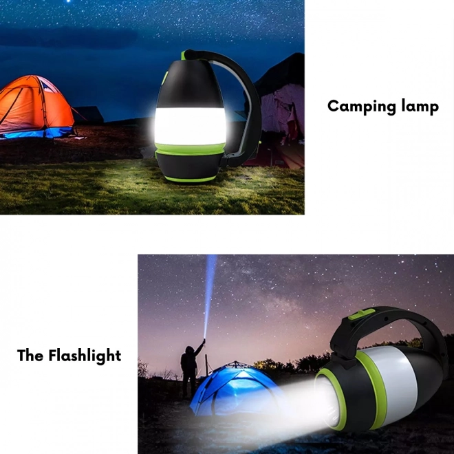Lampe LED de camping 3 en 1 fonction lampe de table et powerbank MCE298
