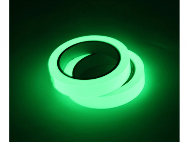 Fluorescerende tape die in het donker licht geeft 3 m