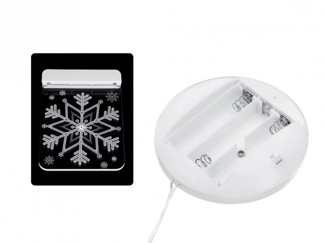 Weihnachtliche LED-Verglasungsleuchte für Fenster