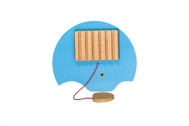 Jeu mural en bois - éléphant
