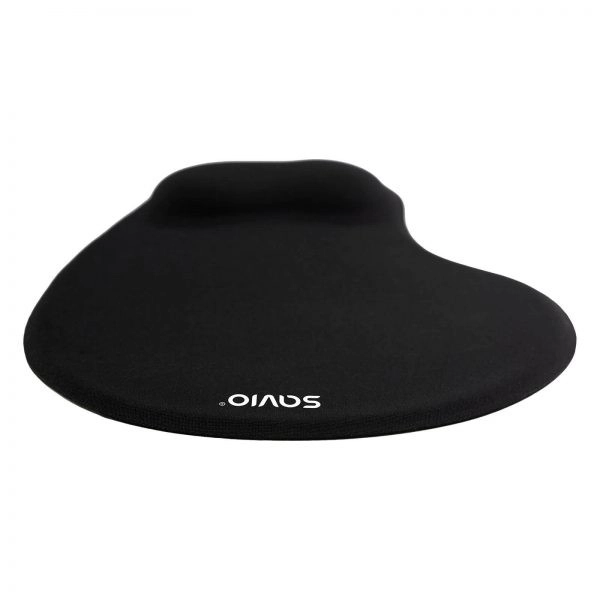 tapis de souris ergonomique noir SAVIO