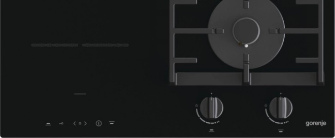 Gas- en inductiekookplaat Gorenje