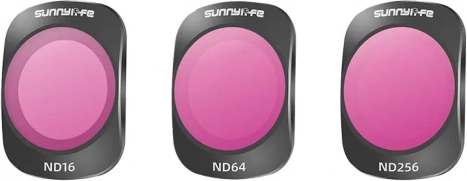Kit de filtres ND Sunnylife ND16, ND64 et ND256 pour DJI Pocket 3