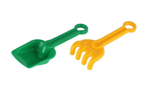 Ensemble pour le sable - râteau avec pelle