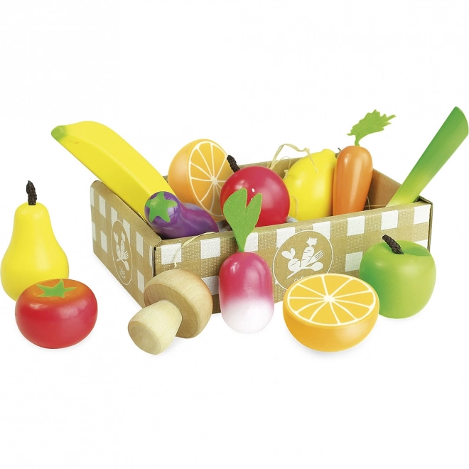 Vilac Houten set fruit en groente