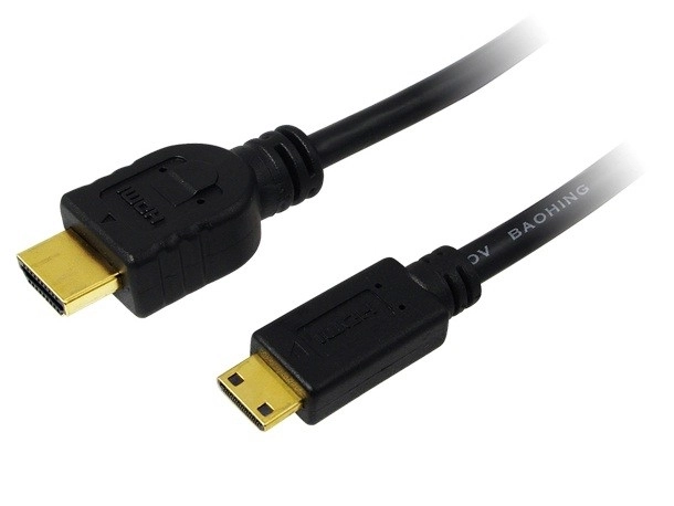 Câble HDMI - Mini HDMI 1,5 m plaqué or