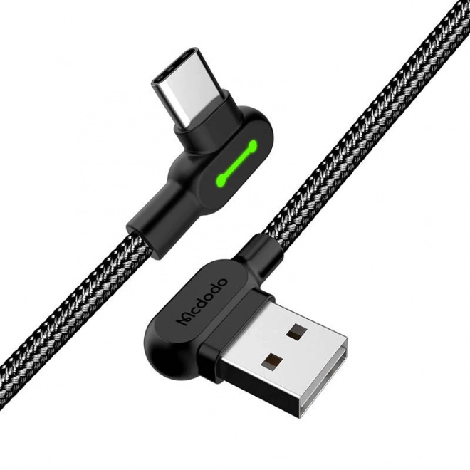 Kabel USB naar USB-C Mcdodo CA-5280 LED, 3 m (zwart)