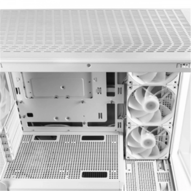 Kast MAG PANO M100R PZ wit met gehard glas en USB