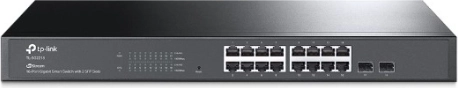 TP-Link JetStream commutateur intelligent 16× Gigabit + 2× SFP (TL-SG2218)