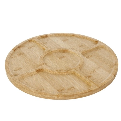 Bamboe draaiplateau voor serveren RUHHY