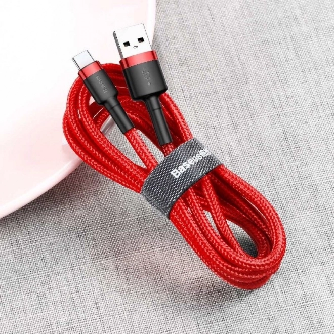 Baseus Cafule USB-C kabel 2A 3m - rood