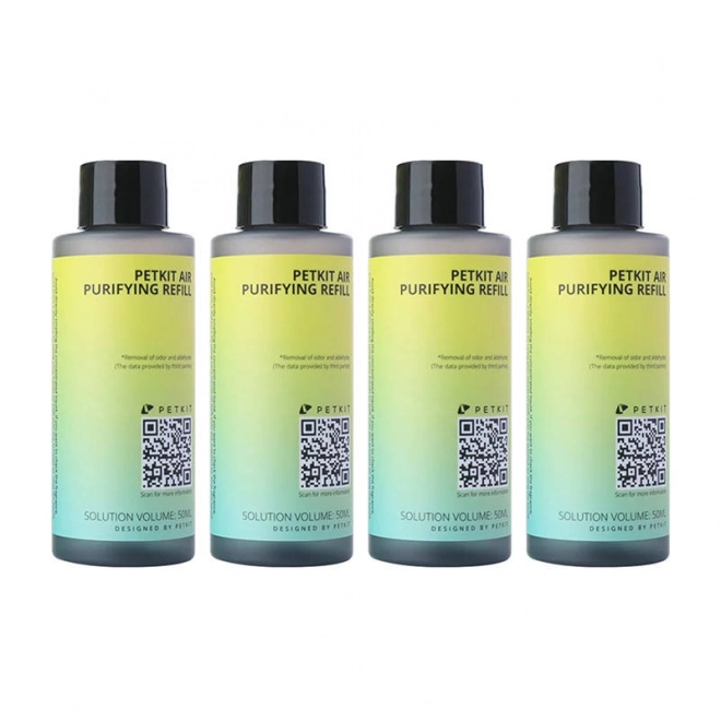 Navulling voor geurverwijderaar PetKit Pura X/Max kattenbak 50ml (4st)