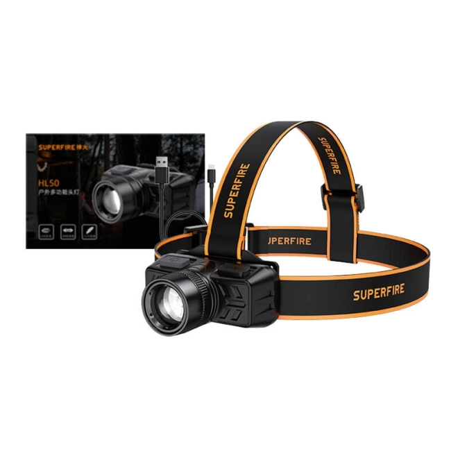 Hoofdlamp Supfire HL50