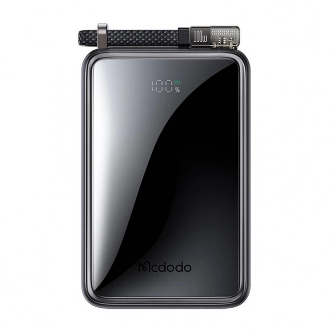 Powerbank Mcdodo met digitaal display 25000mAh, 100W (zwart)