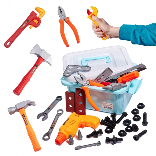 Atelier pour enfants avec outils 48 pièces
