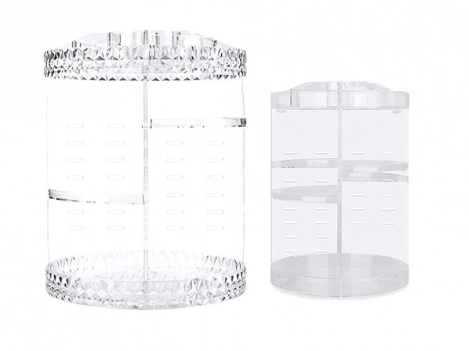 Draaibare organizer voor cosmetica en sieraden